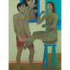 João Quaglia - Conquista - 80 x 60 cm – Óleo sobre Tela – Ass. PI e Dat. de 2010 - Esta obra está Reproduzida no Catálogo da última Exposição Individual realizada pelo Artista