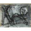 Flávio Shiró - Abstração - 26 x 33 cm - Técnica Mista - Ass. CIE - Década de 1980