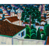 Inimá de Paula - Igreja de Antônio Dias – Ouro Preto/MG – 50 x 60 cm – Óleo sobre Tela – Ass. Canto Inferior Esquerdo e Dat. 1993