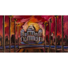 Carlos Bracher - Palácio da Liberdade – 110 x 200,5 cm – Óleo sobre Tela – Ass. Canto Inferior Direito
