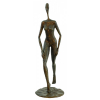 Leopoldo Martins - Nu Feminino – Série “Musas” – 120 cm de Altura – Bronze – Ass. Base