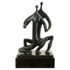 <p>Sônia Ebling - Paulo e Paulina – 53 x 33 cm – Bronze - Assinada</p>