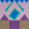 <p>Jandyra Waters - Sem Título – Medidas 80 x 80 cm – Acrílica sobre Tela – Assinada noVerso e Datada 2005</p>