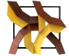 <p>Emanoel Ara&uacute;jo - Escultura de Parede - 111 x 123 x 12 cm - Madeira Policromada - Assinado no Verso e Datado 1983</p>