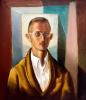 <p>Emiliano Di Cavalcanti - Retrato de Santiago Americano Freire - 70 x 60 cm - &Oacute;leo Sobre Tela - Assinado no Canto Inferior Direito e Datado 1955 - Cientista e m&eacute;dico, Santiago Americano Freire, durante certo tempo, hospedou em sua casa o grande artista Alberto da Veiga Guignard, portador de problemas de sa&uacute;de, como diabetes, tendo sido tamb&eacute;m seu m&eacute;dico particular. Atribui-se a Santiago a estabiliza&ccedil;&atilde;o da sa&uacute;de de Guignard, que sempre lhe foi grato pelo per&iacute;odo de grande sucesso obtido como artista nesta fase final de sua vida. Como consequ&ecirc;ncia, Santiago tornou-se pintor, tornando-se muito amigo de artistas brasileiros, como Inim&aacute; de Paula. Nesta &eacute;poca escreveu livro, muito bem ilustrado, que obteve grande repercuss&atilde;o no Brasil e no Exterior: Harmonia c&oacute;smica na pintura de Leonardo da Vinci, publicado pela Editora da UFMG, em 1965. Nesta obra, afirma que Leonardo, antes de pintar, costumava desenhar S&eacute;ries de figuras geom&eacute;tricas a fim de obter balan&ccedil;o harm&ocirc;nico entre seu trabalho e os n&uacute;meros encontrados na geometria do universo conhecido de sua &eacute;poca, isto &eacute;, o sistema solar. Santiago descobriu que a estrutura do pent&aacute;gono de Leonardo, suportado por c&iacute;rculos internos, obedece a uma progress&atilde;o geom&eacute;trica que corresponde &agrave;s &oacute;rbitas dos planetas do sistema solar. Santiago deduziu sua express&atilde;o matem&aacute;tica e a perspectiva tridimensional a qual denominou de Filosofa Matem&aacute;tica no Trabalho de Leonardo. Santiago tamb&eacute;m desenvolveu profundo interesse pela f&iacute;sica e cosmologia. Publicou, em 1970, A Teoria da Estrutura do Campo Qu&acirc;ntico, pela Editora da UFMG.</p>